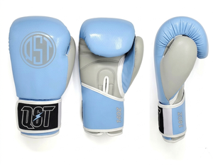 Gants de boxe en cuir véritable 12oz 14oz 16oz avec support de poignet rembourré pour entraînement, sparring et compétition, personnalisables avec votre marque - Product Image 6