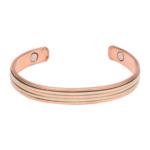Pulsera Magnética de Cobre Puro Hecha a Mano, Estilo Religioso, Ecológica, para Recuerdos de Boda y Venta al por Mayor en India - Product Image 1