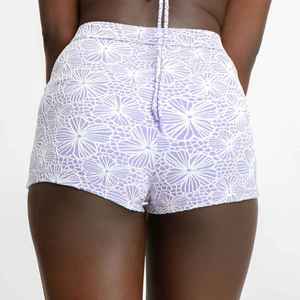 Shorts de Playa de Verano de Tela Suave al por Mayor, Secado Rápido, Cintura Elástica Cómoda, Traje de Baño Informal para Vacaciones, Shorts de Playa para Mujer - Product Image 5