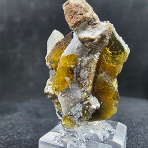 Natural Epidote <b>Crystal</b> <b>Cluster</b> Rough Mineral Specimen Raw Healing Stone Irregular Collectible Decoration - Product Image 3