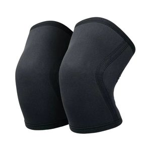 Rodilleras Deportivas Impresas con Patrón de Cuadros Naranja, Neopreno de 7mm, Compresión para Sentadillas, Entrenamiento y Gimnasio, Par de Rodilleras - Product Image 5