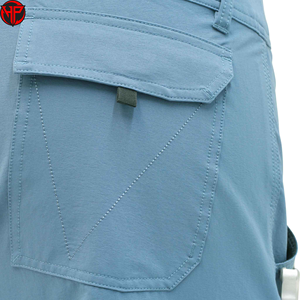 กางเกงขาสั้นชายคุณภาพสูงสำหรับฤดูร้อน แห้งเร็ว ผ้าแคนวาสทอ เหมาะสำหรับตกปลา เอวกลาง สไตล์ลำลอง ระบายอากาศได้ดี - Product Image 5