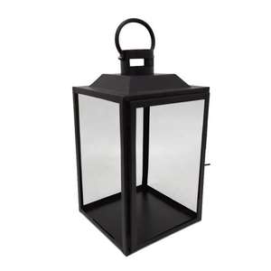 Home Decoration Glass and Iron Decorative Unique <b>Lantern</b> Shiny Silver Finish Modern Design <b>Candle</b> <b>Holder</b> for Party Decor - Product Image 4