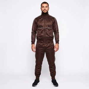 Conjunto Deportivo de Dos Piezas para Hombre, Chaqueta con Cuello Alto y Pantalones Deportivos Cómodos para Entrenamiento - Product Image 2