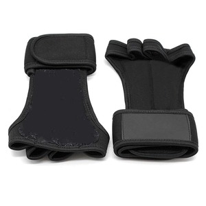 Gants d'entraînement demi-doigts en néoprène premium antidérapants avec sangle de poignet réglable pour la musculation, le bodybuilding et le fitness - Product Image 5
