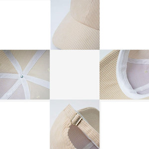 Gorras de Béisbol Personalizadas Transpirables de Primavera/Verano, Gorra Casual OEM para Exteriores, Gorras de Béisbol Planas de Color Sólido a la Moda - Product Image 4