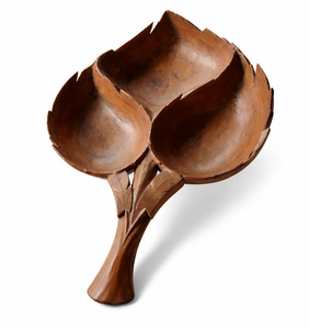 Wood Dry Fruit Tray Coffee Tea Serving Tray Fruit Serving Platter Snack Tray Dry Fruit Plate Tray Lowest Prices - Product Image 4