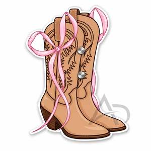 Horse Cow Boy Boot <b>Shoe</b> Lash Tile Sustainable Pink Ribbon Acrylic Eyelash Extension <b>Holder</b> Custom Logo - Product Image 1