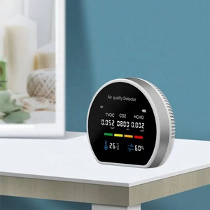 Máy Dò CO2 Cầm Tay NDIR Giám Sát Chất Lượng Không Khí MINI Carbon Dioxide Giám Sát TVOC HCHO Nhiệt Độ Độ Ẩm - Product Image 2