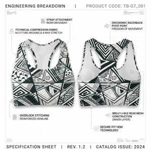 Non Wired Straps Custom Made Sports <b>Bra</b> Custom Logo Printed Racerback Fitness Breathable <b>Stretch</b> Activewear Workout Sports <b>Bra</b> - Product Image 2