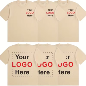 100% Cotton Men's T-Shirt Men's Heavyweight 100% Cotton T-Shirts - Logo/Text/Photo Printing on Chest Back & Sleeve - Personalize - Product Image 2