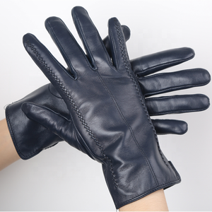Guantes de Cuero de Moda de Invierno para Mujer, Guantes de Piel de Oveja - Product Image 5