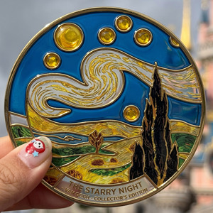 Moneda Conmemorativa Personalizada de Metal, Diseño 3D Transparente con Esmalte y Impresión UV - Product Image 2