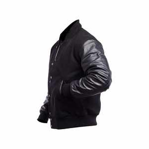 High Quality Custom Wool Letterman Varsity <b>Jackets</b> Winter Front Custom Chenille Embroidery Patch Collage <b>Baseball</b> <b>Jackets</b> <b>Men</b> - Product Image 5