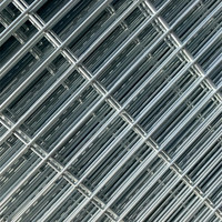 Clôture de jardin agricole en métal à mailles métalliques en fer galvanisé revêtu de PVC à haute sécurité et confidentialité, panneau de clôture extérieur 358
