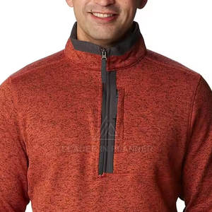 Nouveau style – Sweat-shirt demi-zippé respirant à prix raisonnable, fabrication pakistanaise, vente en gros - Product Image 5