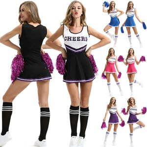 Uniformes OEM pour adultes, fourniture directe d'usine, uniforme de cheerleading, vêtements d'entraînement personnalisés pour la danse - Product Image 6