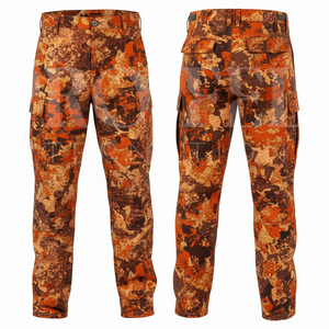 Hot Selling Custom Camouflage Design Cargo Pants Outdoor <b>Workwear</b> Latest Style Trousers Multi Pocket Casual Comfortable Pants - Product Image 4
