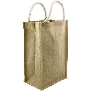 Fashionable Jute Picnic Tote <b>Bag</b> with Custom Branding for Promotional Use - Product Image 6