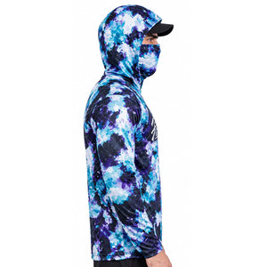 Camiseta Deportiva para Hombre, 100% Poliéster, UPF 50+, Secado Rápido, para Ejercicio al Aire Libre, Running, Fitness, Protección Solar, Pesca - Product Image 3