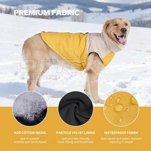 Abrigo de Invierno para Perro, de Poliéster y Algodón, Ecológico, Moderno y Cálido, para Uso en Exteriores con Clima Frío - Product Image 2