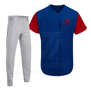 Uniforme de Béisbol Deportivo y Cómodo para Hombre, Servicio OEM, Personalizable, Material Transpirable de Secado Rápido, Conjunto de Pantalones Cortos de Jersey Flexible - Product Image 3