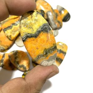 Vente en gros de cabochons en pierre gemme d'abeille naturelle de haute qualité, bijoux faits à la main - Product Image 1