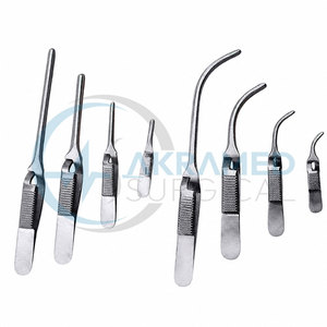 Juego de Pinzas Vasculares DeBakey de Alta Calidad, 8 Piezas, Rectas y Curvas, Atraumáticas, Micro Pinzas Vasculares con Certificación CE - Product Image 2