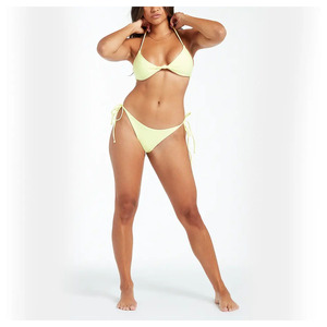 Ensemble de bikini pour femme à prix de gros, micro-soutien-gorge et bas échancré en Spandex/Polyester, imprimé animal, option logo personnalisé, Pakistan - Product Image 2