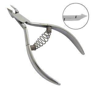 Cortacutículas Profesional de Acero Inoxidable con Logotipo Personalizado OEM, Pinza para Remover Piel Muerta de las Uñas, Abertura de Mandíbula Ancha para Manicura de Dedos - Product Image 3
