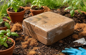 Export Grade Bulk Coir Pith 5kg Block 30x30x15cm Wholesale B2B Hydroponic Medium - Product Image 2