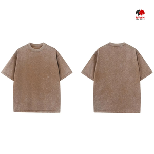 เสื้อยืดผู้ชายคลาสสิก ผ้าฝ้ายระบายอากาศดี รับผลิตโลโก้ตามสั่ง ขายส่งจากโรงงานโดยตรง ระบายอากาศได้ดี - Product Image 2