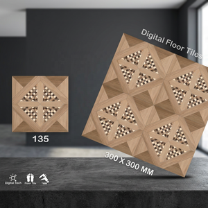 Carrelages de sol en porcelaine gris texturé 300x300mm pour l'extérieur et l'intérieur 30x30 cm et 12x12 Céramique vitrifiée pour salles de bains - Product Image 3