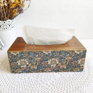 Caja de pañuelos de madera impresa moderna para exportación global, estuche de pañuelos faciales al por mayor para mercados internacionales - Product Image 3