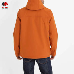 Veste Softshell de qualité supérieure Ryan Pro Gear pour hommes, imperméable, coupe-vent, écologique, avec logo personnalisé - Product Image 2