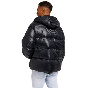 Chaqueta Acolchada con Capucha para Hombre, Abrigo Grueso y Cálido, Resistente al Viento, Ropa Casual para Exteriores, Proveedor al por Mayor, MOQ Bajo - Product Image 3
