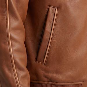 Veste de moto en cuir véritable pour homme de qualité supérieure, nouvelle arrivée, vestes de moto d'hiver, protections amovibles, personnalisables - Product Image 5