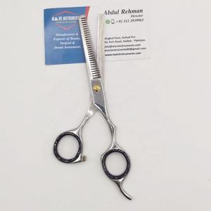ชุดกรรไกรตัดผม5.5นิ้วสำหรับช่างตัดผมร้านทำจากวัสดุสัตว์เลี้ยง440C มืออาชีพ - Product Image 2