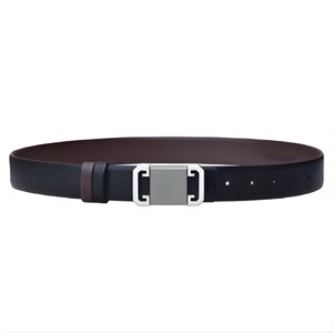 Cinturón plateado con cierre automático, calidad premium, hebilla ajustable y resistente, cinturón elegante y duradero para uso diario y de oficina, cinturones para hombre - Product Image 5