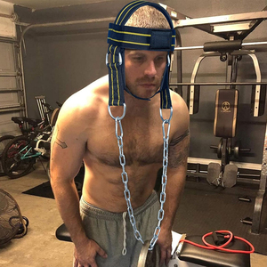 Nouvel Arrivage Harnais de Musculation Portable pour la Tête et le Cou avec Chaîne en Acier pour Entraînement de Levage de Poids - Product Image 2