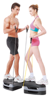 Plateforme d'exercice aérobique ALLWINWIN AES14 - Stepper de fitness pour entraînement de surf