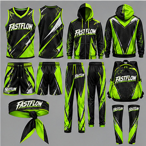 Wholesale Sublimated Compression 7v7 <b>Football</b> <b>Set</b> Jerseys 7 on 7 <b>Football</b> Uniform Custom Package Deal Training Uniforms Kit - Product Image 1