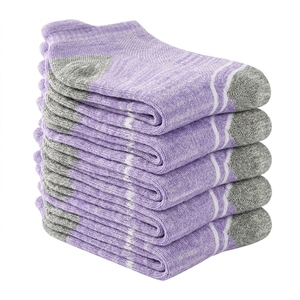 Premium Quality Striped Ankle <b>Socks</b> for Running Quick Dry Cotton Polyester Spandex Adult Summer Sport <b>Socks</b> - Product Image 3