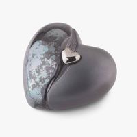 Urna Funeraria de Metal Americana para Adultos, Hecha a Mano, con Tapa Segura y Diseño Personalizable - Elegante Homenaje