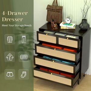 Wooden Dresser Storage Chest of Drawers - Product Image 1