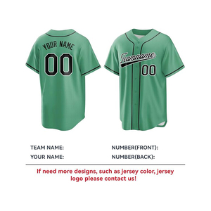 Camiseta de Béisbol de Alta Calidad, Diseño Personalizado, Transpirable, de Secado Rápido, Uniforme Deportivo, Múltiples Tallas, Camiseta para Juego en Equipo - Product Image 4