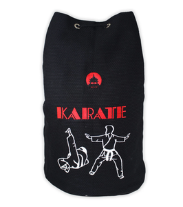 Customizable Pearl Weave Cotton Martial Arts Bags for Karate Jiu Jitsu (BJJ) Judo <b>Kimono</b> Carrying-30-40L Capacity Comfortable - Product Image 1