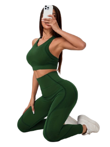 Ropa Deportiva de Alta Calidad, Ajustada, Sin Mangas, para Yoga, Running y Gimnasio, Antibacteriana, de Secado Rápido, Spandex/Nylon - Product Image 3