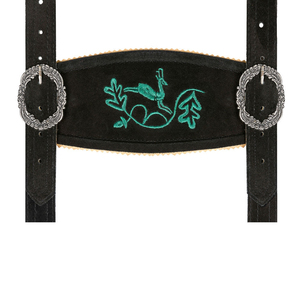 Tenue de festival, Lederhosen bavaroises pour hommes, shorts en cuir ciré de couleur claire pour l'Oktoberfest, tenue traditionnelle allemande, vintage, sur mesure - Product Image 5