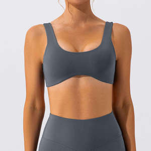 Custom Womens Fitness Bra Medium <b>Support</b> Workout Activewear Custom Logo Private Label Wholesale Supplier - Product Image 2